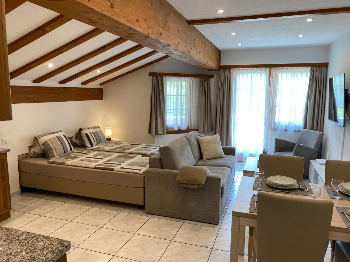Apartments Arcadia Saas-Grund Εξωτερικό φωτογραφία